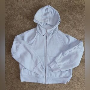 lululemon Oversized Full Zip Hooded Scuba Cropped